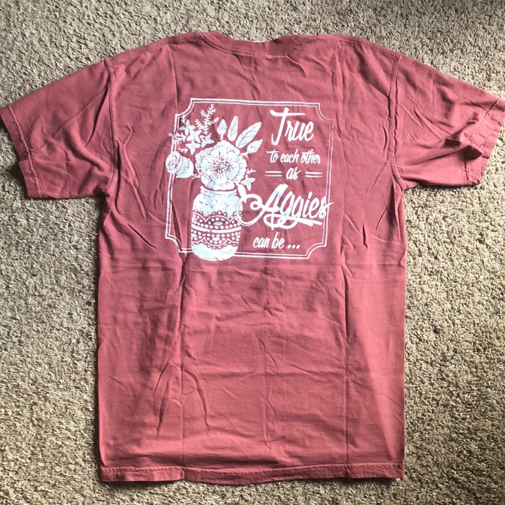 Aggie Comfort Colors T-shirt size Medium
